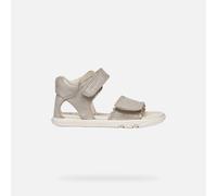 Geox Steppieup Toddler Sandals Grey EU 21 Girl