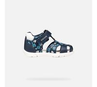 Geox Baby Boy B Sandal Zapito Boy Sandal, Dk Navy White, 4.5 UK