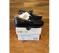 Geox Boy's J New Fast Boy Moccasins, Black, 8.5 UK Child (26 EU)
