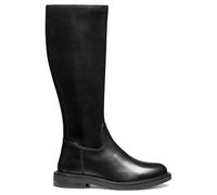 Geox Women D Serilda Knee high Boot, Black, 7.5 UK