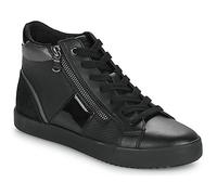 GEOX Womens Blomie High Top Zip Trainers Black 38