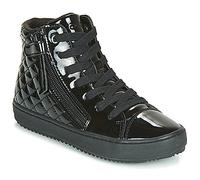 Geox Girl's J Kalispera Girl D Sneakers, Black, 1 UK Child