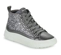 Geox Shoes (High-top Trainers) J LAQUINNY GIRL in Silver 4 kid