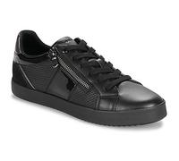 Geox Women's D Blomiee E Sneaker, Black, 4 UK