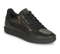 Geox Women's D Blomiee C Sneakers, Black, 7 UK