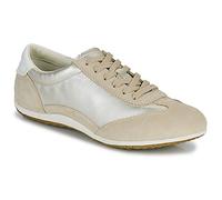 Geox Women D Vega A Sneaker, Lt Taupe Lt Gold