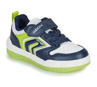 Geox J BUZZERLIGHT BOY B, Boys’ Sneaker, Navy/Lime,