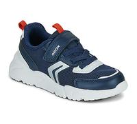Geox J Loftus BOY B Sneaker, Navy/Red, 1 UK