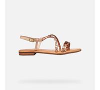GEOX Sozy S Woman Beige/rose Gold, Size: 36