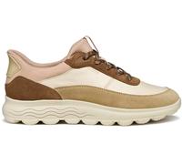 Geox Spherica Plus Women's D567MB Sneaker, Papyrus Mud, 5 UK