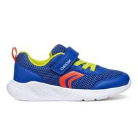 Geox J SPRINTYE BOY A Sneaker, Royal/Red, 1 UK
