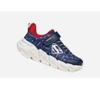Geox Superman Flexyper Fast Boy Trainers In Navy/Dark Red - Size UK 3 - New