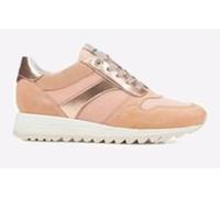 (Pink, 7 (Adults')) Geox Tabelya 0 Women's Peach Trainers