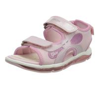 Geox Todo Girls Toddlers Pink Light Up Adjustable Sports Sandals Size UK 4.5-7