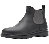 Geox U Andalo Ankle Boot, Black Dk Grey, 6.5 UK