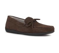 Geox Men's U Ascanio A Moccasin, Coffee, 8 UK