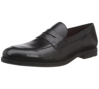 Geox U Decio B Moccasin, Black, 6 UK