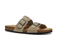 GEOX for man. U159VB 32 Brown Ghita Leather Sandals (44), Flat, None, Casual