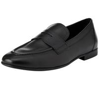 Geox Men's U Sapienza A Loafers, Black, 10 UK