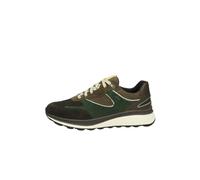 Geox Men's U Spherica Actif X1 Sneaker, Dk Coffee Dk Green, 10.5 UK