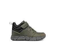Geox Unisex Kids J Flexyper Boy Abx Ankle Boot, Dk Green Black, 2.5 UK