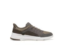 Geox Uomo Fast In Vittour Plus Slip-On Sneakers Estive In Tessuto Dk Grey