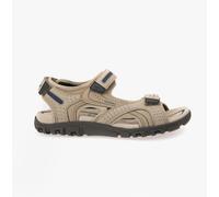 Geox Mens Uomo Strada Sandals, Sand Navy, 9 UK