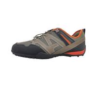 Geox Uomo Snake C Sneaker, Dove Grey Brick, 6.5 UK