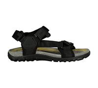 Geox Uomo Strada Sandal, Black, 7 UK