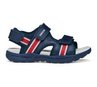 Geox J VANIETT Boy B Sandal, Navy/Red, 31 EU