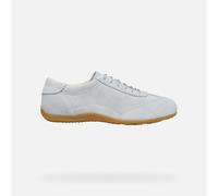 Geox Women D Vega A Sneaker, Crystal, 7.5 UK