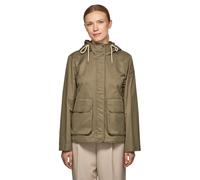 Geox W ILDE Women's Olive Parka Coat - 12