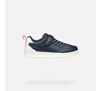 Geox J WASHIBA BOY A, Boys’ Sneaker, Navy/White,