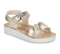 Geox Wedge sandals J SANDAL COSTAREI GI in Gold 1 kid