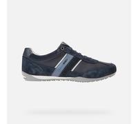 Geox Men's U Wells C Sneakers, Dk Navy, 8 UK