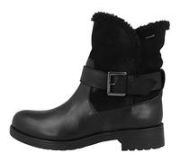 Geox Womens D RAWELLE B ABX A Ladies Mid Boot - Black Leather - Size UK 7.5