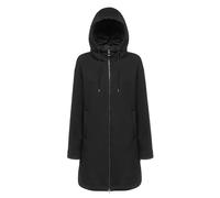 Geox Women's W Sweater Long+Hood, Black, M