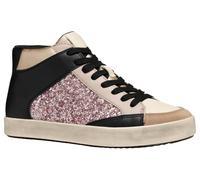 Geox Women D Blomiee Sneaker, Beige, 6 UK