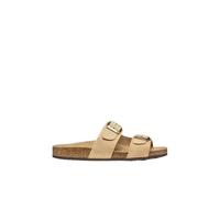 Geox Women D Brionia L Flat Sandal, Lt Taupe, 7.5 UK