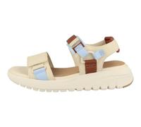 Geox Women D Flextride S C Wedge Sandal, Papyrus Crystal, 7.5 UK