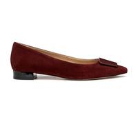Geox Women D Giselda15 Ballet Flat, Brown, 7.5 UK