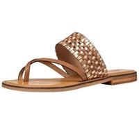 Geox Women D Maddalusiac G Flat Sandal, Camel Bronze, 6 UK