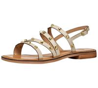 Geox Women D Maddalusiac H Flat Sandal, Papyrus, 7.5 UK