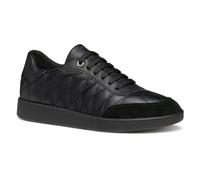 Geox Women D Meleda Sneaker, Black, 6 UK