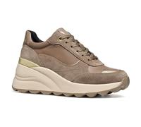 Geox Women D Spherica Ec13 Sneaker, Beige, 5 UK