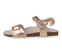 Geox Women's Adriel Girls Sandal, Rose Gold, 4 UK