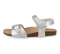 Geox Boy's Adriel Girls Sandal, Silver, 9 UK Child