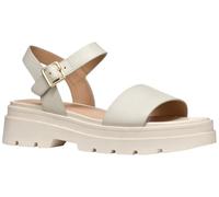 Geox Women's D ADACTER S D Flat Sandal, Lt Sand, 6 UK