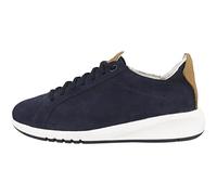 Geox Women's D Aerantis Sneaker, Navy Camel, 6 UK