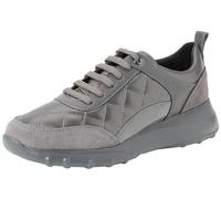 Geox Women's D Alleniee A Sneakers, Dk Grey, 5 UK